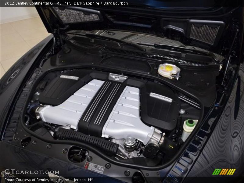  2012 Continental GT Mulliner Engine - 6.0 Liter Twin-Turbocharged DOHC 48-Valve VVT W12