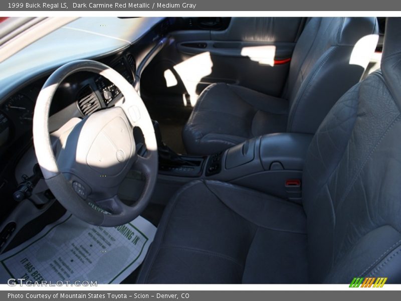 Dark Carmine Red Metallic / Medium Gray 1999 Buick Regal LS