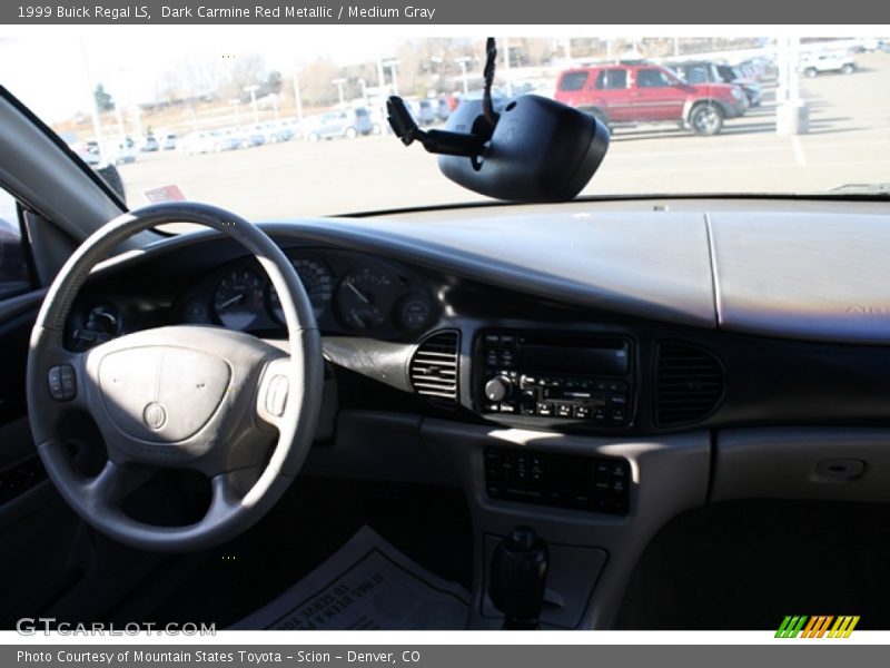 Dark Carmine Red Metallic / Medium Gray 1999 Buick Regal LS