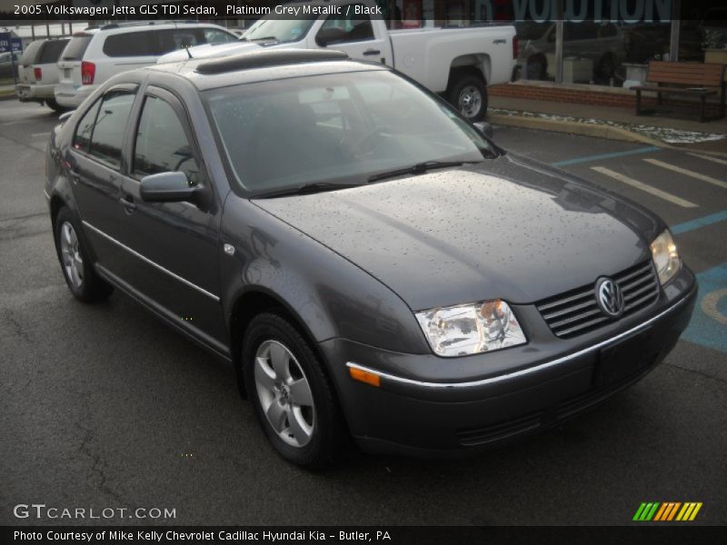 Platinum Grey Metallic / Black 2005 Volkswagen Jetta GLS TDI Sedan