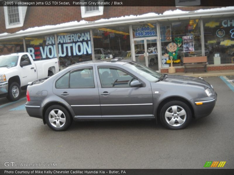 Platinum Grey Metallic / Black 2005 Volkswagen Jetta GLS TDI Sedan