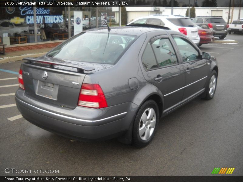 Platinum Grey Metallic / Black 2005 Volkswagen Jetta GLS TDI Sedan