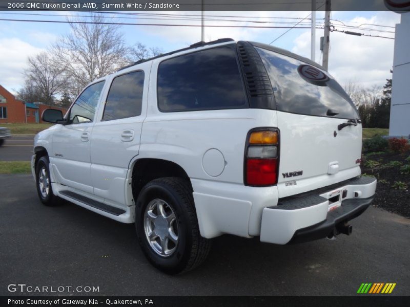 Summit White / Sandstone 2006 GMC Yukon Denali AWD