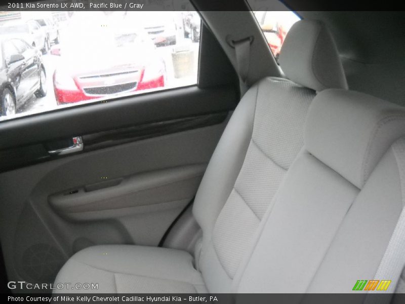 Pacific Blue / Gray 2011 Kia Sorento LX AWD
