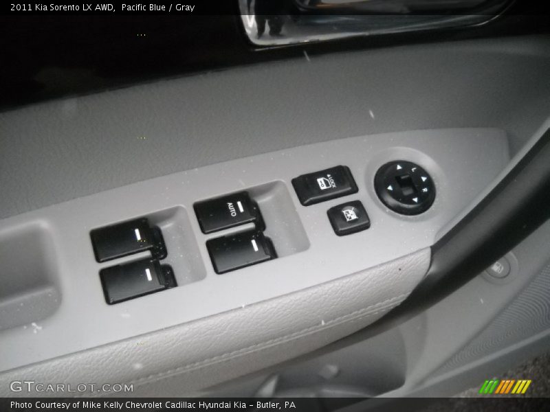 Pacific Blue / Gray 2011 Kia Sorento LX AWD