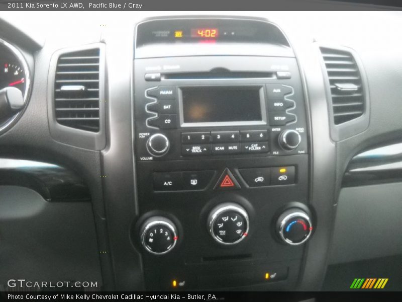 Pacific Blue / Gray 2011 Kia Sorento LX AWD