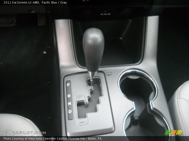 Pacific Blue / Gray 2011 Kia Sorento LX AWD