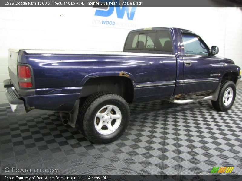 Intense Blue Pearl / Agate Black 1999 Dodge Ram 1500 ST Regular Cab 4x4