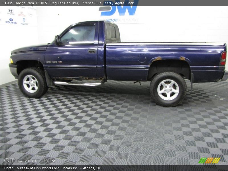Intense Blue Pearl / Agate Black 1999 Dodge Ram 1500 ST Regular Cab 4x4