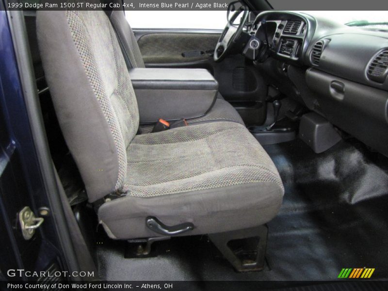 Intense Blue Pearl / Agate Black 1999 Dodge Ram 1500 ST Regular Cab 4x4
