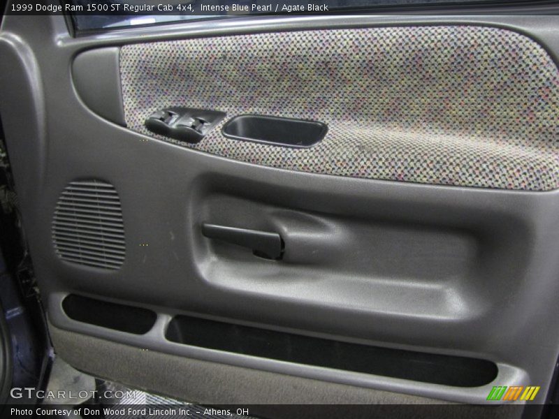 Intense Blue Pearl / Agate Black 1999 Dodge Ram 1500 ST Regular Cab 4x4