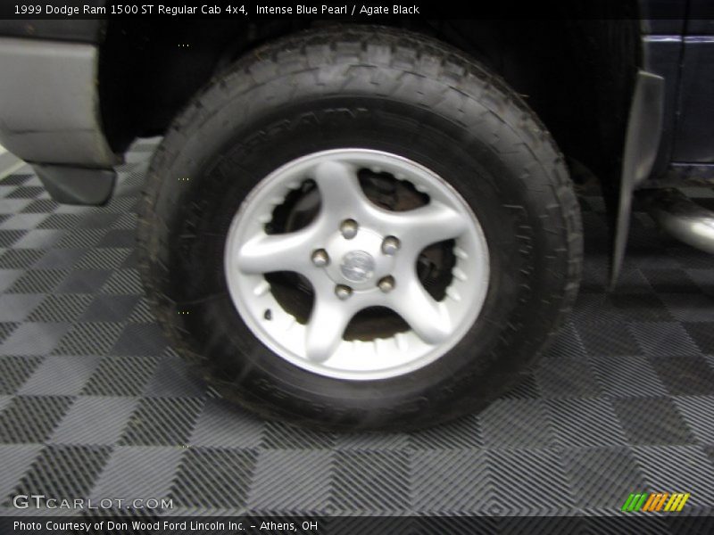 Intense Blue Pearl / Agate Black 1999 Dodge Ram 1500 ST Regular Cab 4x4