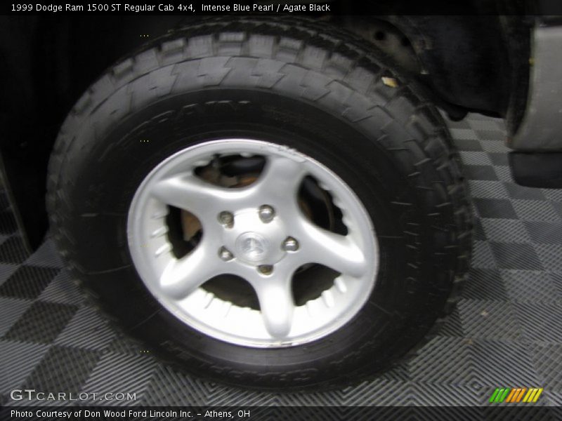 Intense Blue Pearl / Agate Black 1999 Dodge Ram 1500 ST Regular Cab 4x4