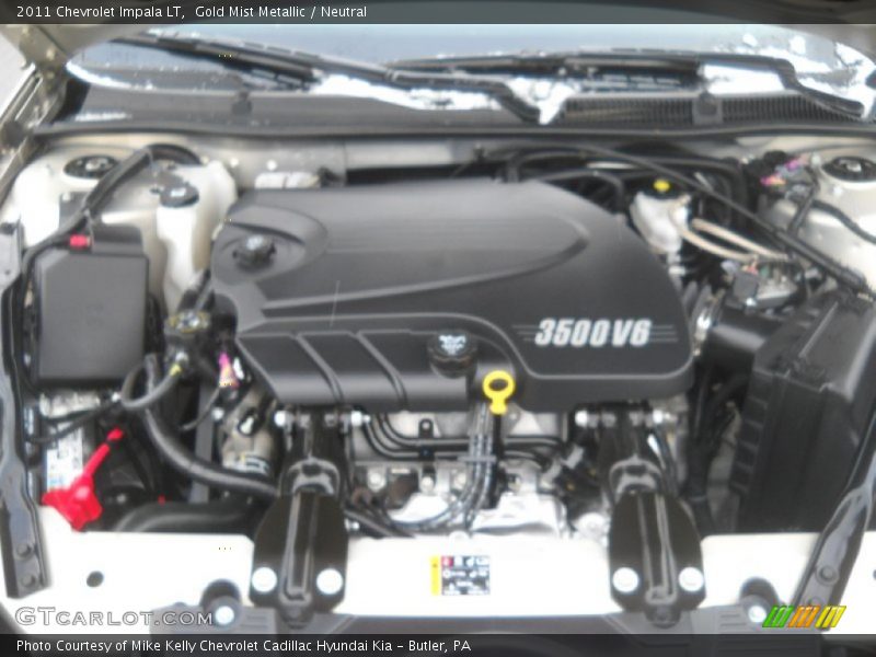 Gold Mist Metallic / Neutral 2011 Chevrolet Impala LT