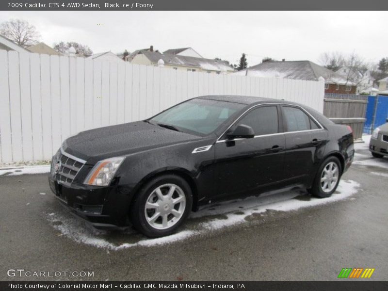 Black Ice / Ebony 2009 Cadillac CTS 4 AWD Sedan