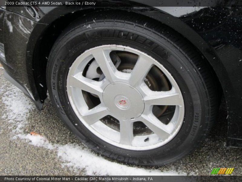 Black Ice / Ebony 2009 Cadillac CTS 4 AWD Sedan