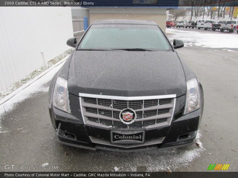 Black Ice / Ebony 2009 Cadillac CTS 4 AWD Sedan