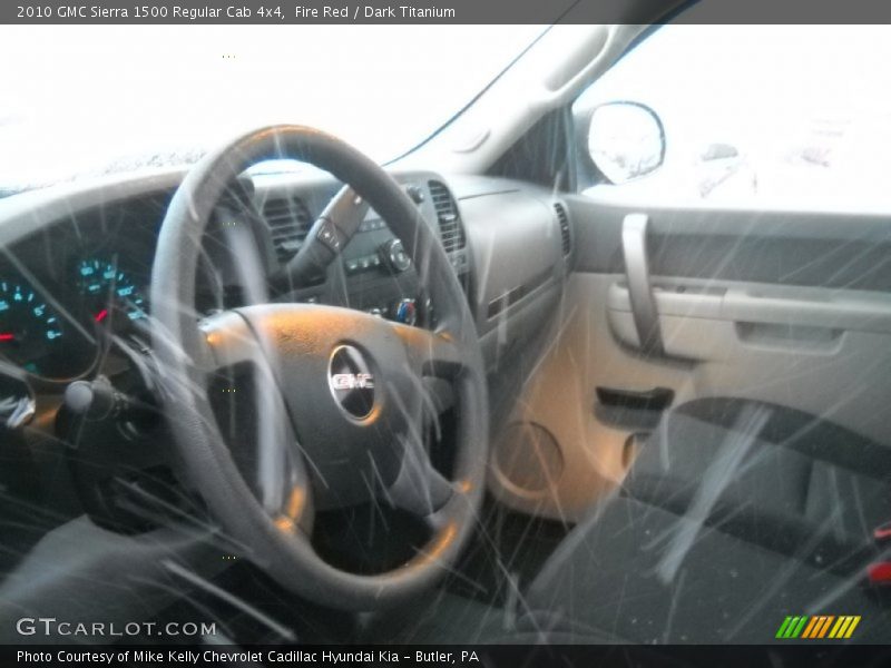Fire Red / Dark Titanium 2010 GMC Sierra 1500 Regular Cab 4x4