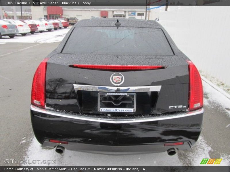Black Ice / Ebony 2009 Cadillac CTS 4 AWD Sedan