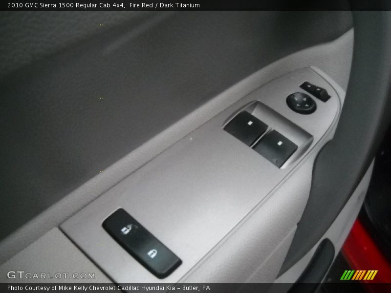 Fire Red / Dark Titanium 2010 GMC Sierra 1500 Regular Cab 4x4