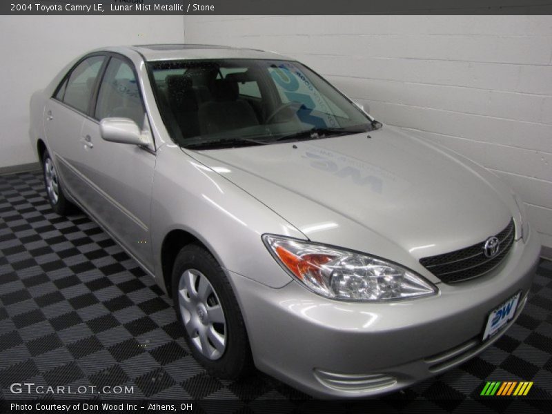 Lunar Mist Metallic / Stone 2004 Toyota Camry LE