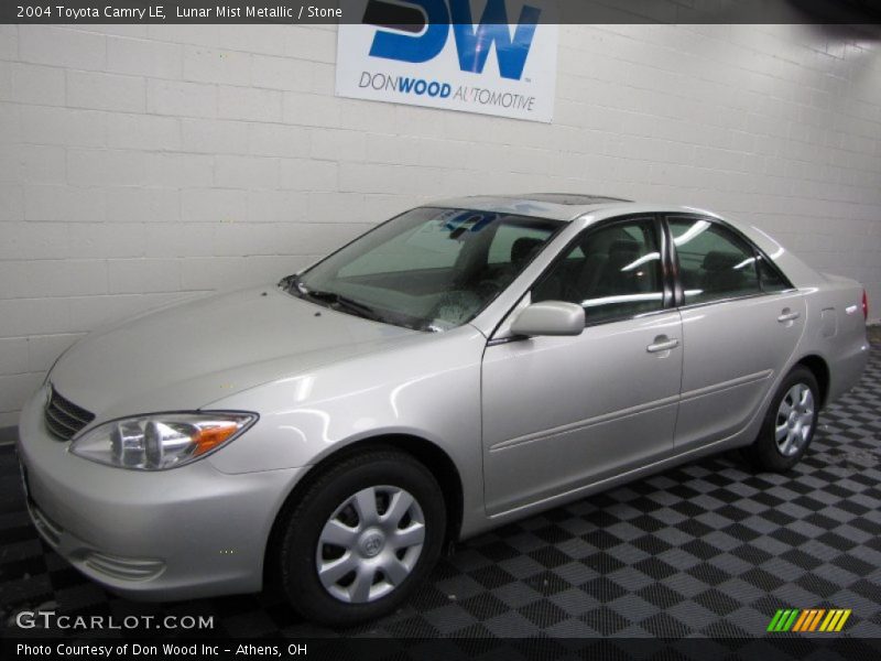 Lunar Mist Metallic / Stone 2004 Toyota Camry LE