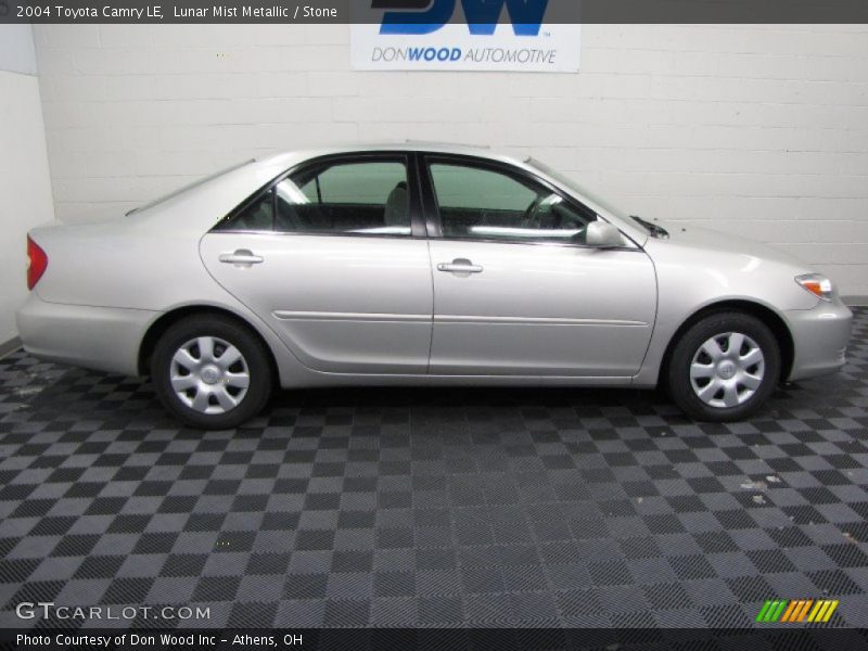 Lunar Mist Metallic / Stone 2004 Toyota Camry LE