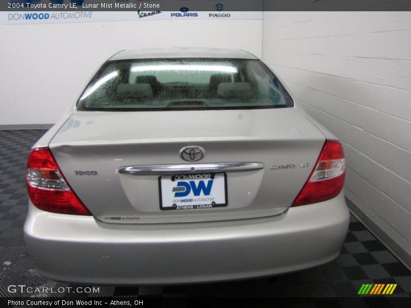 Lunar Mist Metallic / Stone 2004 Toyota Camry LE