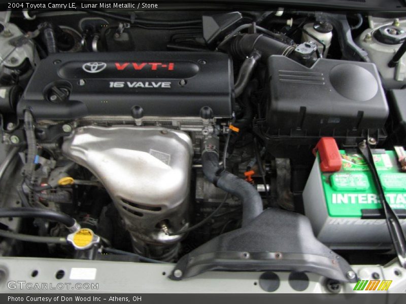 Lunar Mist Metallic / Stone 2004 Toyota Camry LE