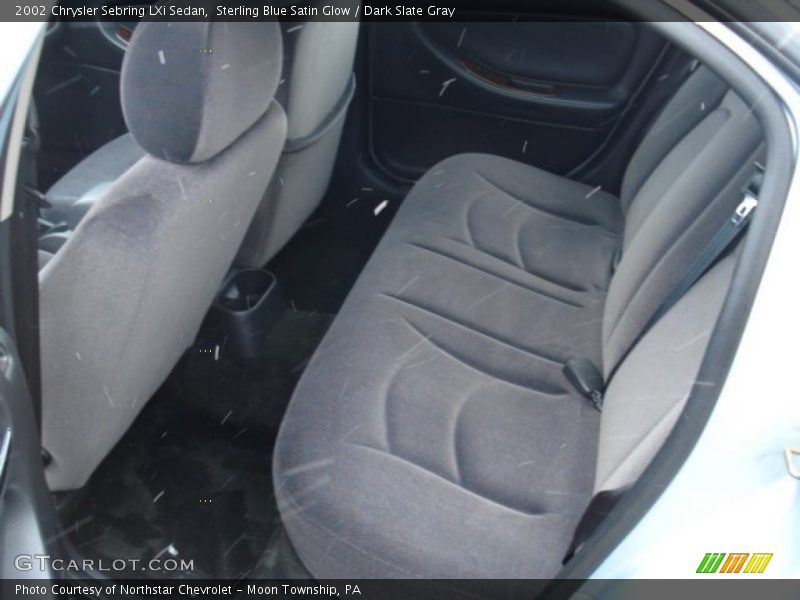 Sterling Blue Satin Glow / Dark Slate Gray 2002 Chrysler Sebring LXi Sedan