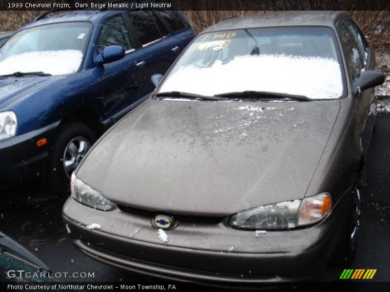 Dark Beige Metallic / Light Neutral 1999 Chevrolet Prizm