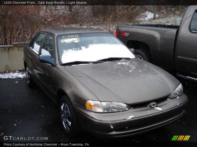 Dark Beige Metallic / Light Neutral 1999 Chevrolet Prizm