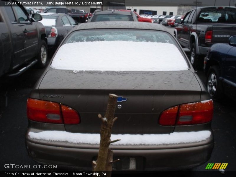 Dark Beige Metallic / Light Neutral 1999 Chevrolet Prizm