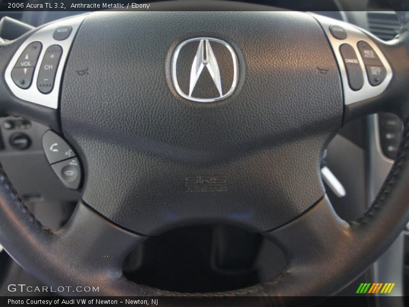 Anthracite Metallic / Ebony 2006 Acura TL 3.2