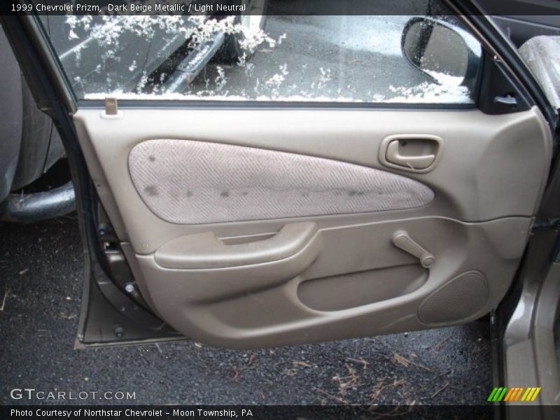 Door Panel of 1999 Prizm 