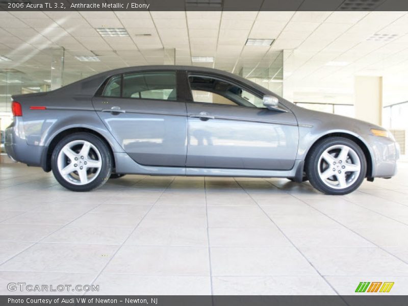 Anthracite Metallic / Ebony 2006 Acura TL 3.2