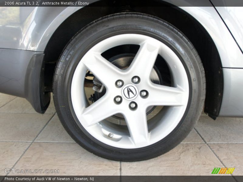 Anthracite Metallic / Ebony 2006 Acura TL 3.2