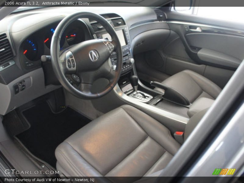 Anthracite Metallic / Ebony 2006 Acura TL 3.2