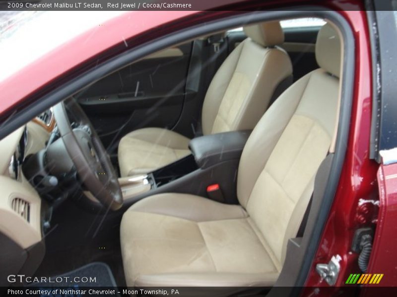 Red Jewel / Cocoa/Cashmere 2009 Chevrolet Malibu LT Sedan