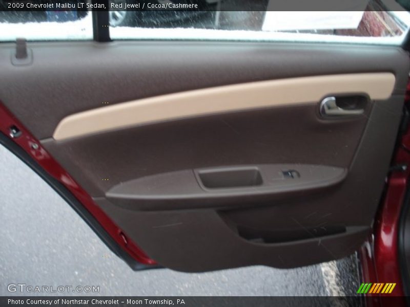 Red Jewel / Cocoa/Cashmere 2009 Chevrolet Malibu LT Sedan