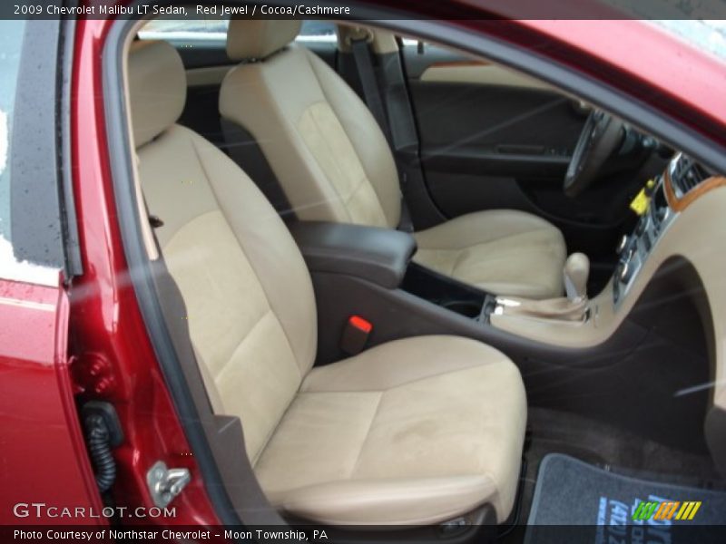 Red Jewel / Cocoa/Cashmere 2009 Chevrolet Malibu LT Sedan