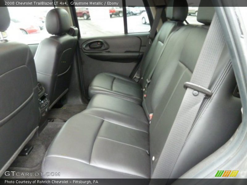 Graystone Metallic / Ebony 2008 Chevrolet TrailBlazer LT 4x4