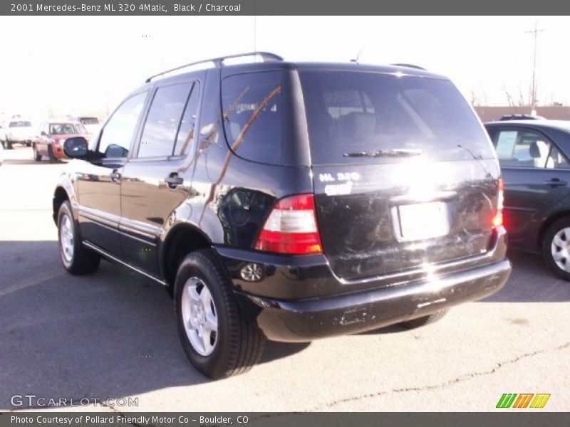 Black / Charcoal 2001 Mercedes-Benz ML 320 4Matic
