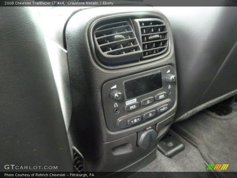 Graystone Metallic / Ebony 2008 Chevrolet TrailBlazer LT 4x4