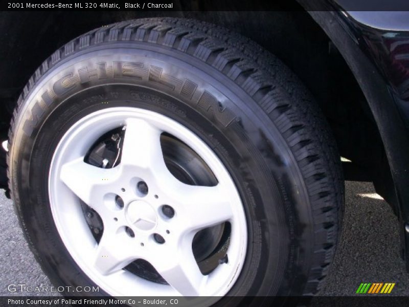 Black / Charcoal 2001 Mercedes-Benz ML 320 4Matic