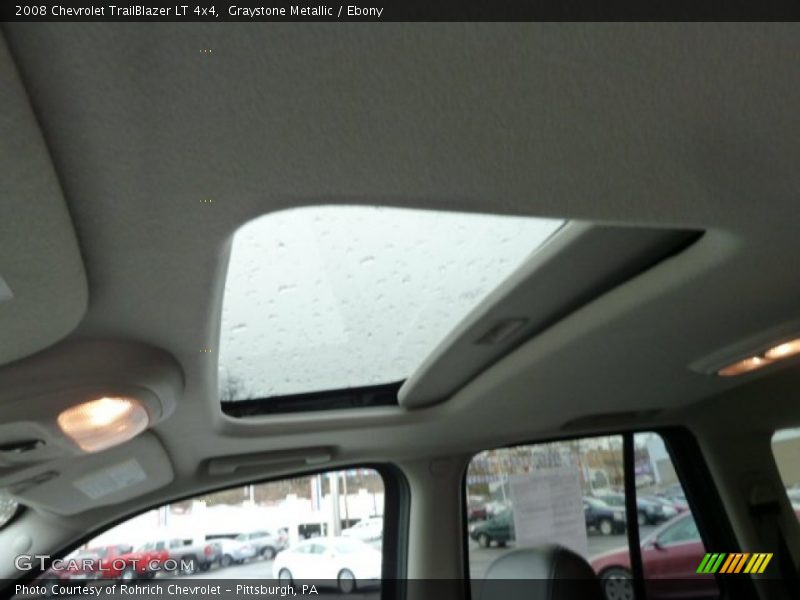 Graystone Metallic / Ebony 2008 Chevrolet TrailBlazer LT 4x4