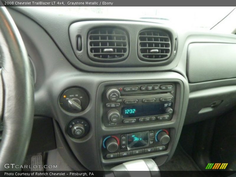 Graystone Metallic / Ebony 2008 Chevrolet TrailBlazer LT 4x4