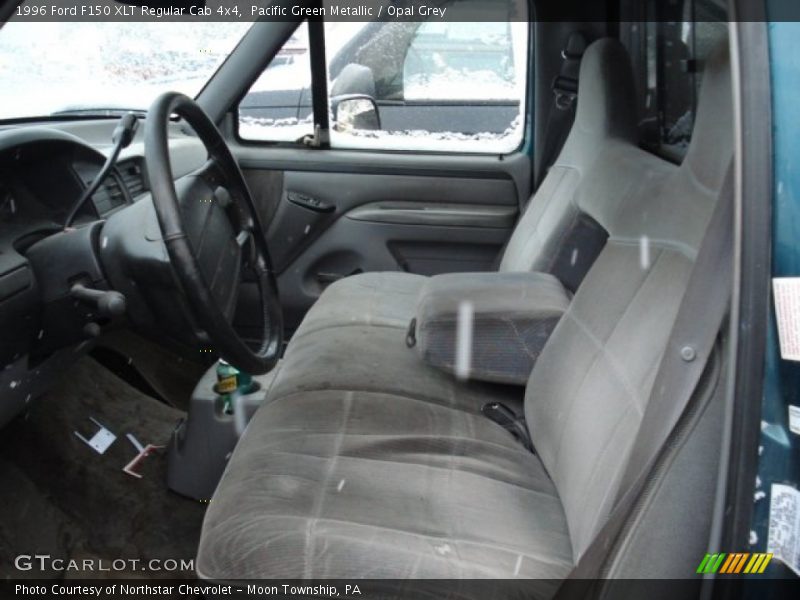  1996 F150 XLT Regular Cab 4x4 Opal Grey Interior