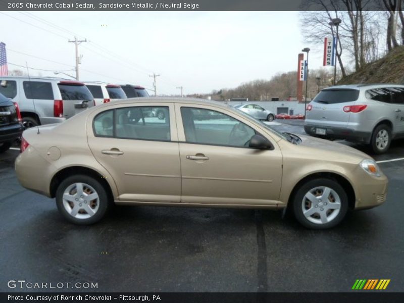 Sandstone Metallic / Neutral Beige 2005 Chevrolet Cobalt Sedan
