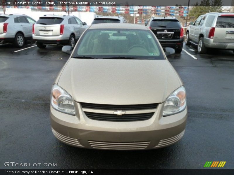 Sandstone Metallic / Neutral Beige 2005 Chevrolet Cobalt Sedan